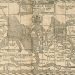 Västeråsbiskopen Johannes Rudbeckius världskarta från år 1643, ritad med söder högst upp på kartan för att, enligt kartan själv, ”visa världen för oss i Norden”. Bild från Uppsala Universitetsbibliotek.
