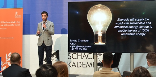 Mylad Chamoun Mylad Chamoun presents Enerpoly's business concept
