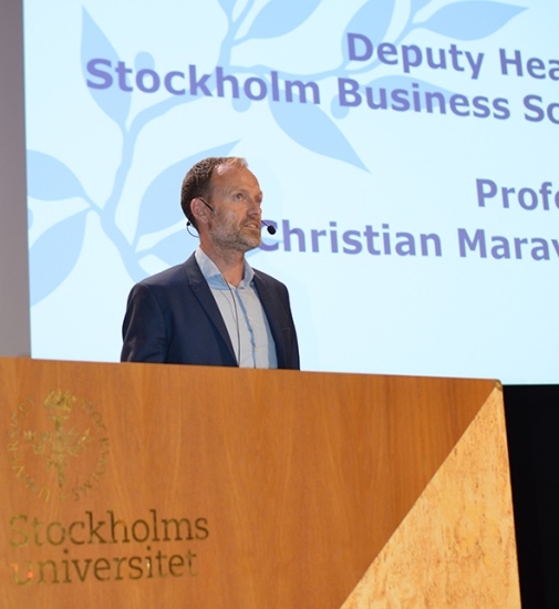 Christian Maravelias Välkomsttal av Christian Maravelias